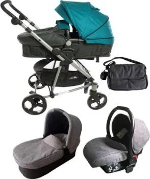 ForKiddy Siesta (3 в 1 + утепленный блок, бирюзовый)