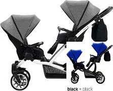 BEBETTO Bebetto42 Sport (прогулка, LJ195, черная рама)