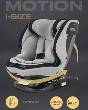 MOWbaby Motion isofix UB616 (светло-серый)