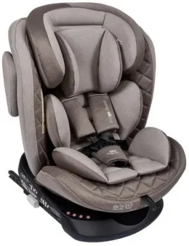Indigo Smart Isofix (бежевый/коричневый)