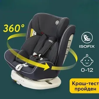 Happy Baby Unix isofix (navy blue)