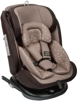 Indigo Advanced Isofix (бежевый/коричневый)