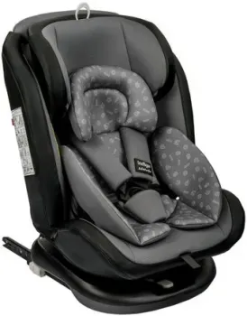 Indigo Advanced Isofix (серый/черный)
