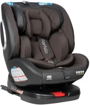 Farfello Isofix YB102A(2) 2024 (шоколадный/черный)