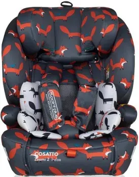 Cosatto Zoomi 2 i-Size (charcoal mister fox)