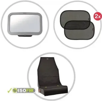 Britax Romer Комплект аксессуаров (накладка на сидение, зеркальце, 2 солнцезащитные шторки)