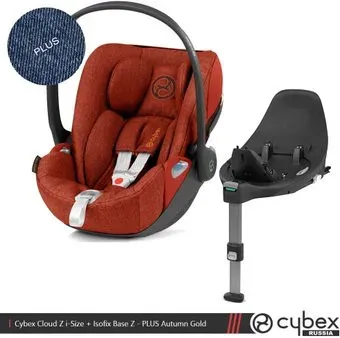 Cybex Cloud Z I-Size Plus (с базой Z, autumn gold)