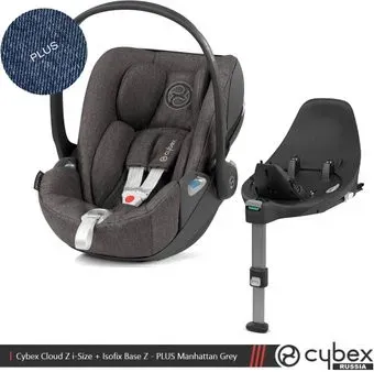 Cybex Cloud Z I-Size Plus (с базой Z, soho grey)