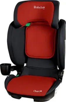 BabySafe Chart I-Size (black/red)