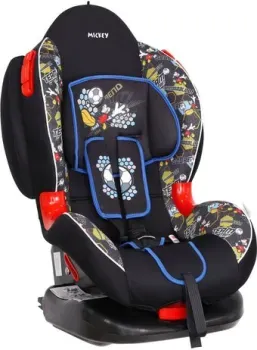 Siger Кокон ISOfix Микки Маус (футбол/черный)