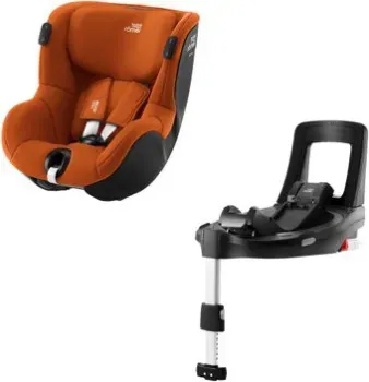 Britax Romer Dualfix i-sense bundle (golden cognac)