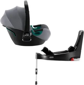 Britax Romer Baby safe i-sense bundle (frost grey)