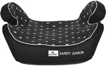 Lorelli Safety Junior Fix (черный, короны)