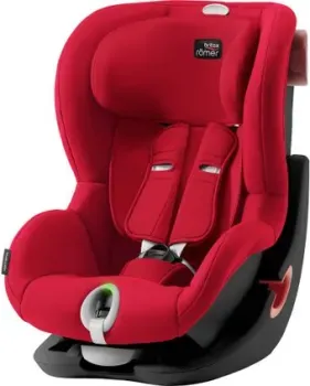 Britax Romer King II LS Black Series (огненный красный)
