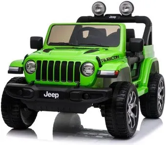 Detskiy Style Jeep Rubicon 4X4 lux Лицензия (зеленый)