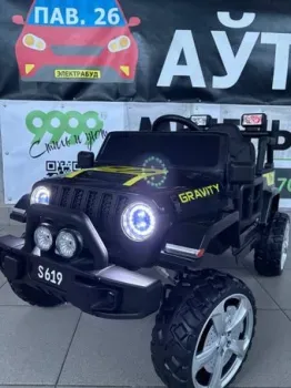 Baby Driver Jeep T222 4WD (черный)