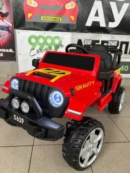 Baby Driver Jeep T222 4WD (красный)