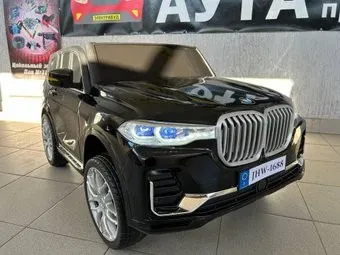 Baby Driver BMW X7+ Качалка 2288 (черный глянец)