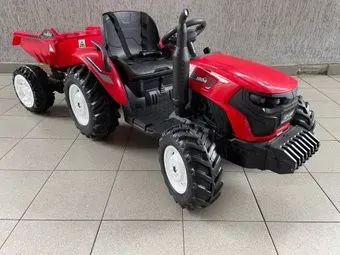 Baby Driver Трактор John Deere без прицепа, с лопатой R444 (красный)