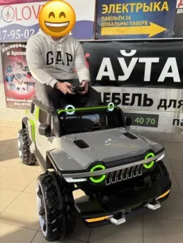 Baby Driver Jeep D222 (серый)