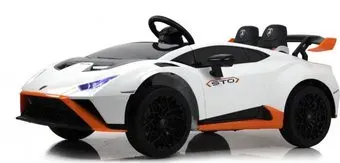 RiverToys Lamborghini Huracán STO E888EE (белый)