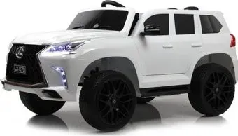 RiverToys Lexus 570 E555EE (белый)