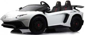 RiverToys Lamborghini Aventador SV M777MM (белый)