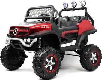 RiverToys Mercedes-Benz Unimog Mini P777BP (вишневый глянец)