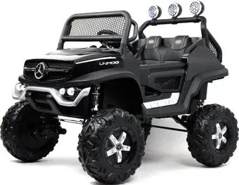 RiverToys Mercedes-Benz Unimog Mini P777BP (черный глянец)