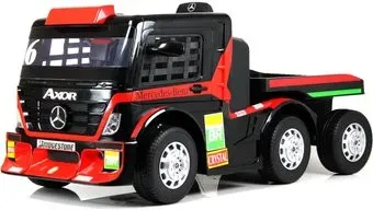 RiverToys Mercedes-Benz Axor с прицепом H777HH (красный)