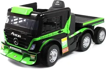 RiverToys Mercedes-Benz Axor с прицепом H777HH (зеленый)