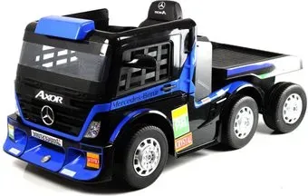 RiverToys Mercedes-Benz Axor с прицепом H777HH (темно-синий)