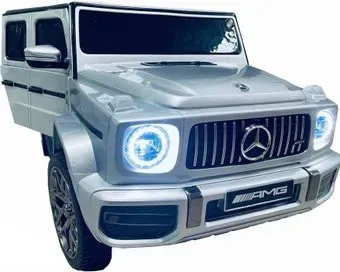 RiverToys Mercedes-Benz G63 T999TT (серебристый глянец)