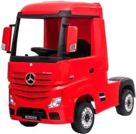 RiverToys Mercedes-Benz Actros 4WD HL358 с прицепом (красный)