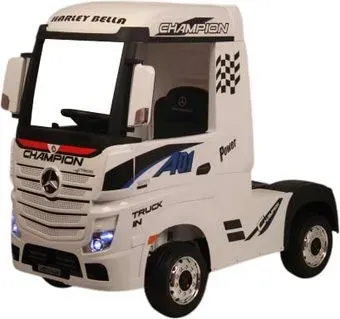 RiverToys Mercedes-Benz Actros 4WD HL358 с прицепом (белый)