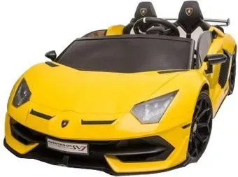 RiverToys Lamborghini Aventador SVJ A111MP (желтый)