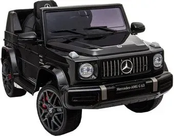 RiverToys Mercedes-Benz G63 O777OO (черный глянец)