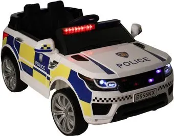 RiverToys Range Rover E555KX (белый, полиция)
