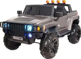 RiverToys Hummer A777MP (серебристый автокраска)