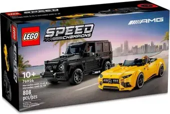 LEGO Speed Champions 76924 Mercedes-AMG G 63 и Mercedes-AMG SL 63