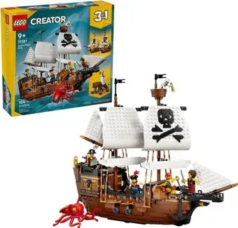 LEGO Creator 3 в 1 31387 Легендарный пиратский корабль