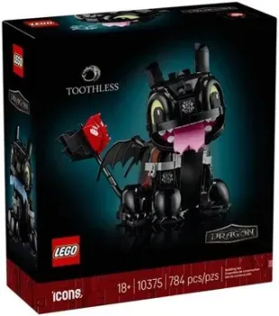 LEGO Icons 10375 Как приручить дракона: Беззубик