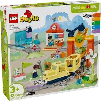 LEGO Duplo 10428 Большой интерактивный общественный поезд
