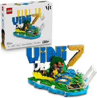LEGO Editions 43027 Винисиус Жуниор – лучшие моменты футбольного матча