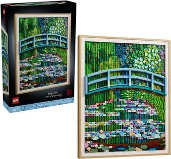 LEGO Art 31220 Клод Моне — Мост через пруд с водяными лилиями