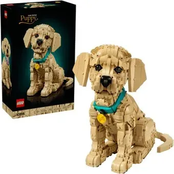 LEGO Icons 11384 Щенок золотистого ретривера