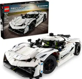 LEGO Technic 42184 Белый гиперкар Koenigsegg Jesko Absolut