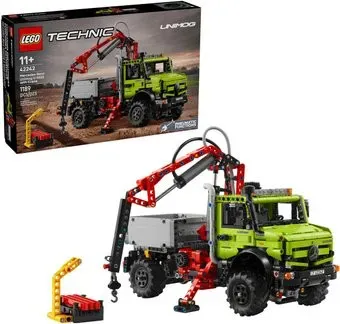 LEGO 42242 Грузовик Mercedes-Benz Unimog U 5023 с краном