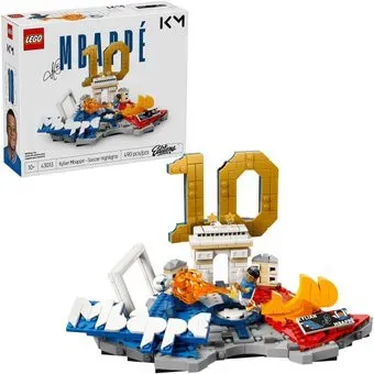 LEGO Editions 43013 Килиан Мбаппе – лучшие моменты футбольного матча