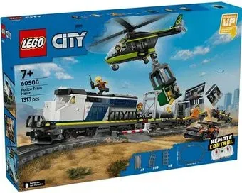 LEGO City 60508 Ограбление полицейского поезда